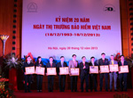 Bằng khen của Bộ trưởng Bộ Tài chính năm 2013